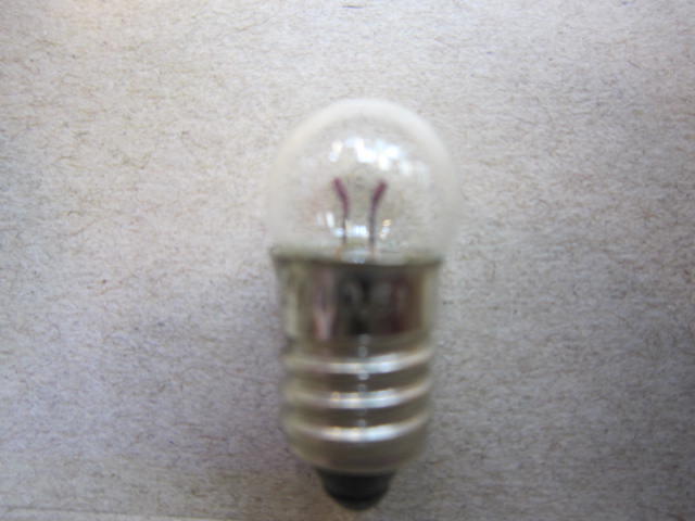 2.5V傳統手電筒用燈泡 E10-0.5A