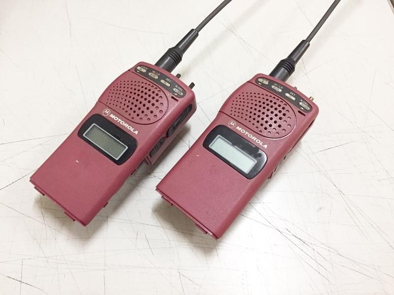 二手商品MOTOROLA 用VHF長天線及無線電外殼 送機板 (單台價)