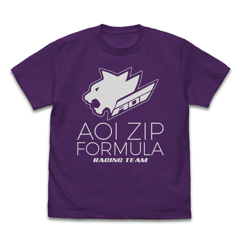 【大叔商會】免訂金 7月到貨 日本COSPA 閃電霹靂車 AOI ZIP Formula車隊 純綿T恤 紫色 0407