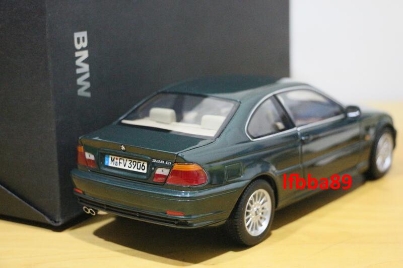 BMW 328Ci E46 Green 京商 ディーラー別注 1/18 BMW 328Ci E46 Green