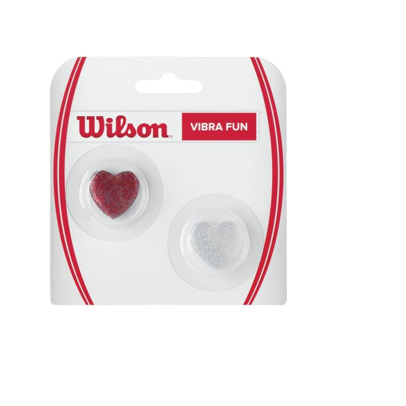 【MST商城】Wilson Vibra Glitter Hearts Dampener 心型避震器 (一組2入)