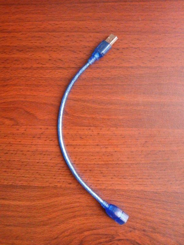 銅線+雙隔離 USB2.0 A公 A母透明藍30公分(保護電腦USB母頭) 高速充電傳輸/USB延長線/USB線