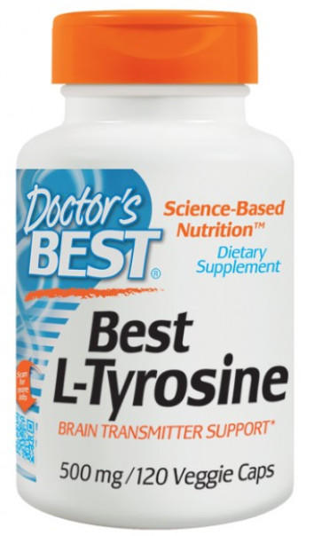 [預購] 左旋酪氨酸 500毫克 120粒 Doctor's Best Best L-Tyrosine
