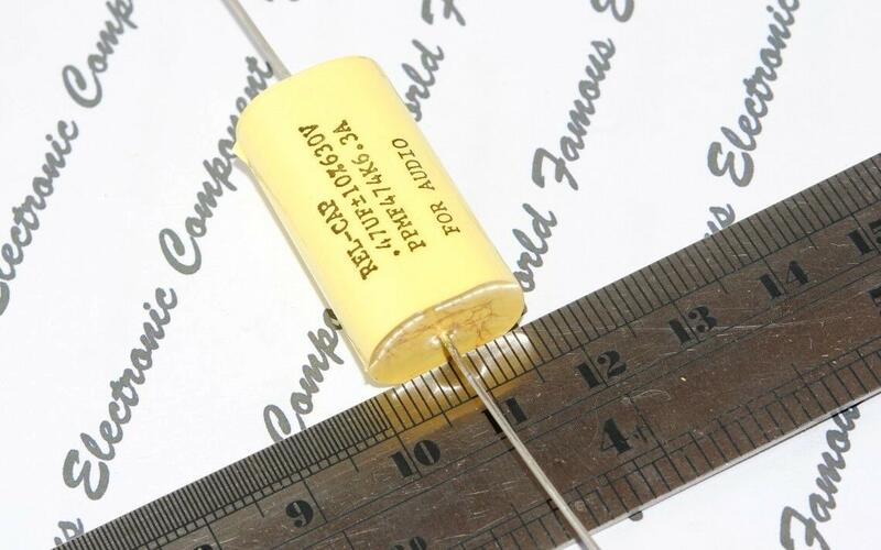 0.047uF 47nF 47000pF 630V Axial Audio Capacitor 50 pcs for Valve