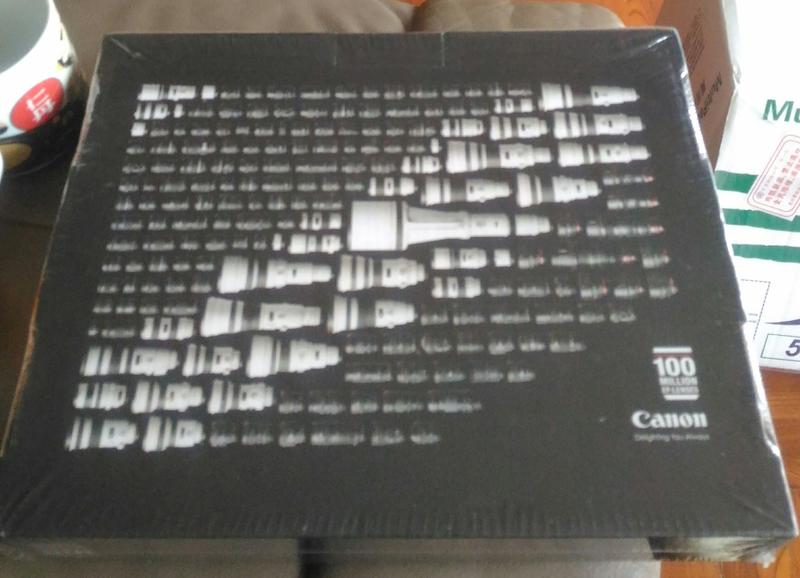 CANON鏡頭 1000片 拼圖 100 million EF lenses紀念【三十之上 是賺旅費的】