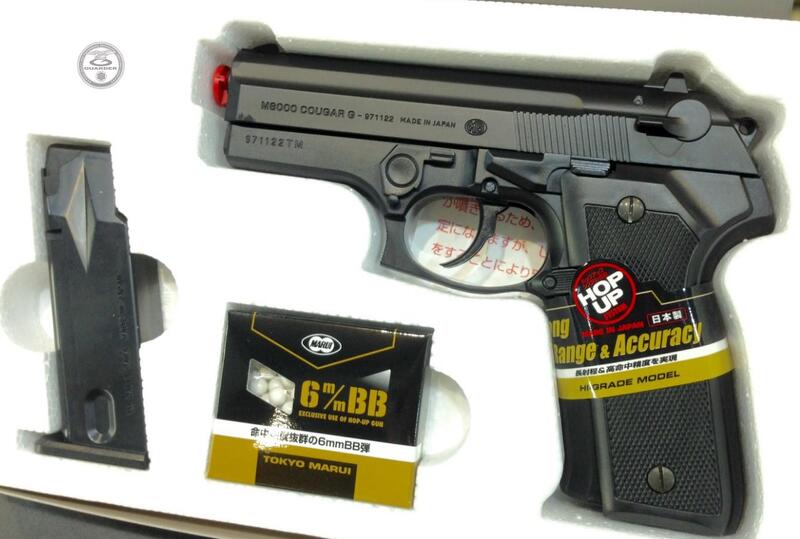 GUARDER-STORE[警星國際]MARUI M8000 Cougar G Spring Pistol 空氣槍