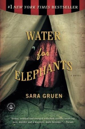 【吉兒圖書】《Water for Elephants》2011 電影 大象的眼淚 原著 歡笑背後的淚水，華麗背後的蒼涼！