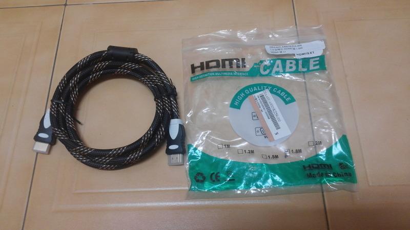 全新HDMI 線 1.4版  1.8米