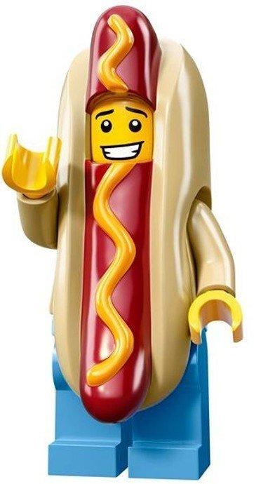 LEGO 71008 minifigures 13代 人偶包 14號 Hot Dog Man 熱狗人