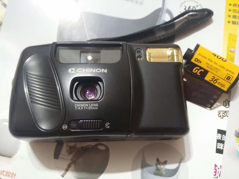 二手 老相機 CHINON 日本品牌 1:4.5 f=35mm 底片相機