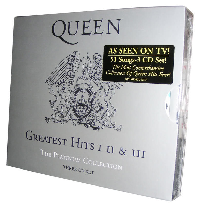 現貨正版全新3CD~《皇后合唱團》終極精選典藏2011年版Queen - The Platinum Collection