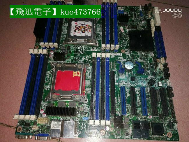 詢價：intel S2600CP雙路伺服器2011針X79渲染遊戲多開虛擬機器E5-2680 V2