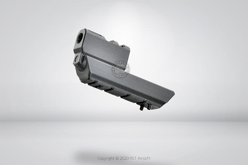 RST 紅星 - M9A1 槍口抑制器 惡靈古堡款式 3D列印 FOR MARUI/WE/BELL .. BAT-032