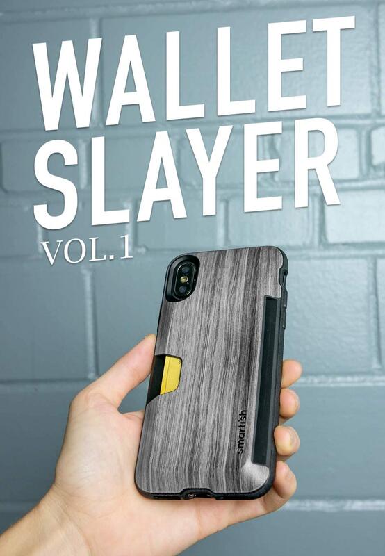 支援iPhone XR無線充電※台北快貨※美國Smartish Wallet Slayer 1超薄抗摔+防滑+插卡保護殼