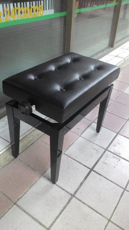 B55有琴有藝@日本style微調鋼琴升降椅電子琴無段式升降鋼琴椅微調型黑升降椅特別款100%台灣製造