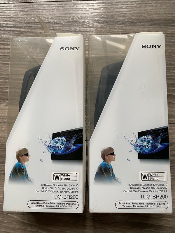 Sony 3D 眼鏡 x 2支 TDG-BR200