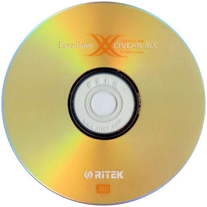 RITEK 4.7G 16X DVD+R (50入裸縮) / 缺貨中~