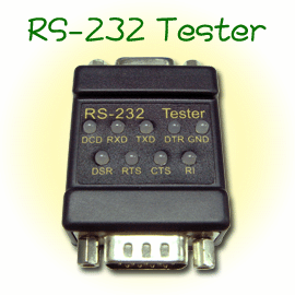 RS-232 LED link Tester，RS232測試頭，ASM232 ( RS-232 LED link Tester ) @比特電腦