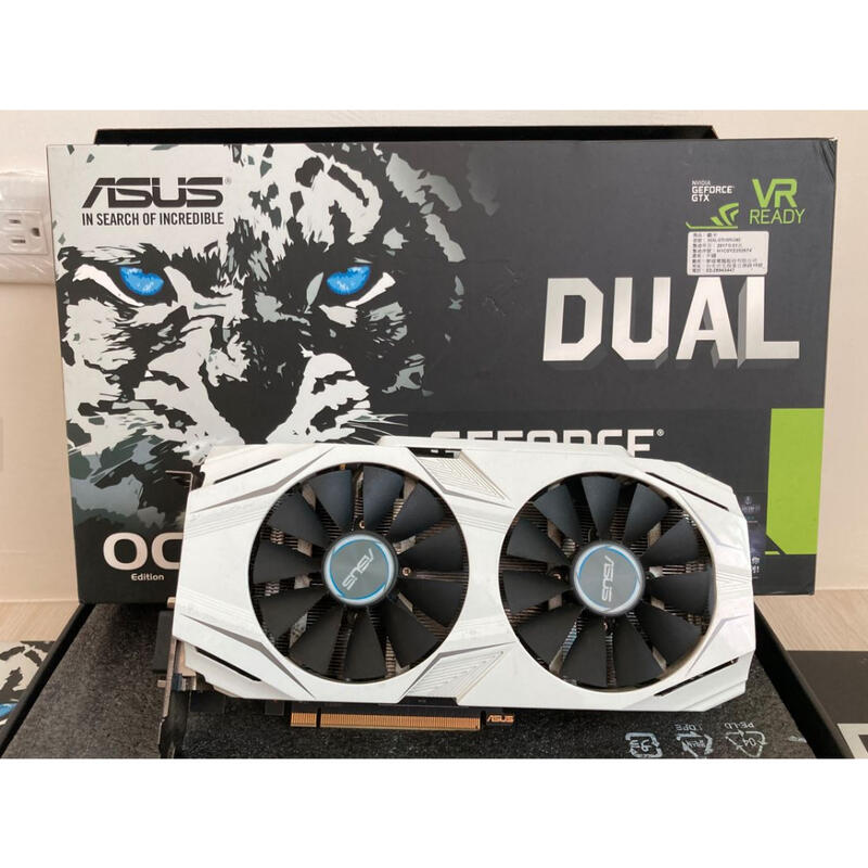 華碩DUAL-GTX1070-O8G/1070 8G 雪原豹/二手良品| 露天市集| 全台最大的