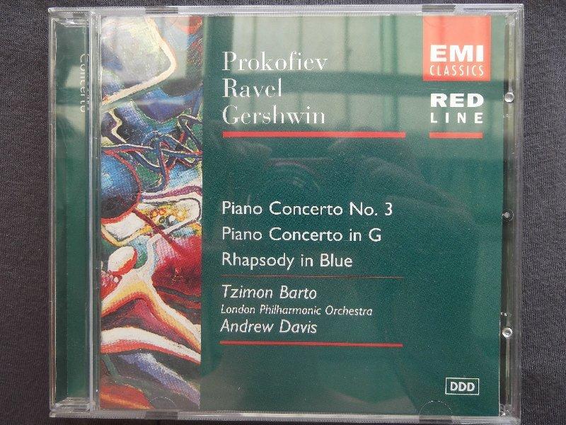 EMI RED LINE 古典長紅 普羅高菲夫 拉威爾 鋼琴協奏曲 蓋西文 藍色狂想曲