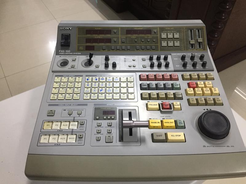 動作品 SONY Video Editing System FXE-100-