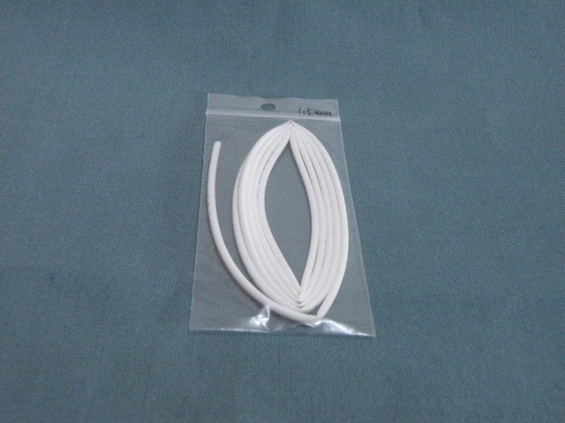 熱縮套管(白)-1.5mm / M
