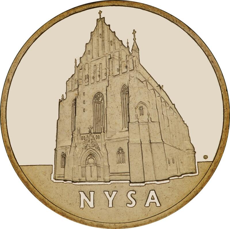 【幣】Poland 波蘭2006年發行 古蹟系列 奧波萊省的尼斯(NYSA) 2zl紀念幣