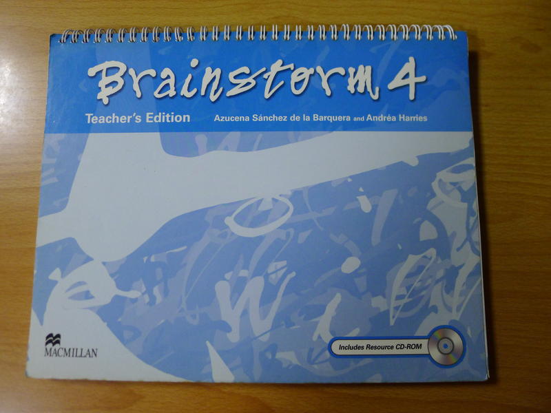 綠頭鴨書坊【庫存出清6折】《Brainstorm 4 Language Teacher's Book附CD 》