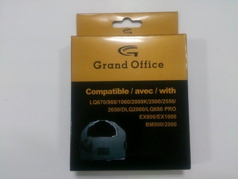 【Grand Office 】EPSON 印表機 相容色帶 LQ670/LQ680/2500  GO優質色帶 