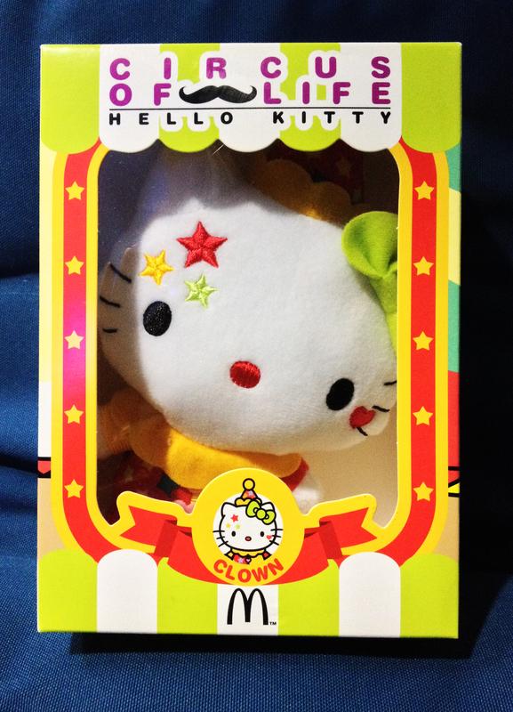 全新現貨有盒Hello Kitty麥麥幫馬戲團McDonald's麥當勞限量「小丑」(賣場另有魔術師 炮彈飛人 馴獸師)