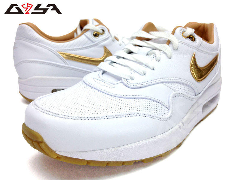 Nike Air Max 1 ホワイト/ゴールド NIKE公式】ナイキ エア マックス 90/1 'White and Metallic Gold