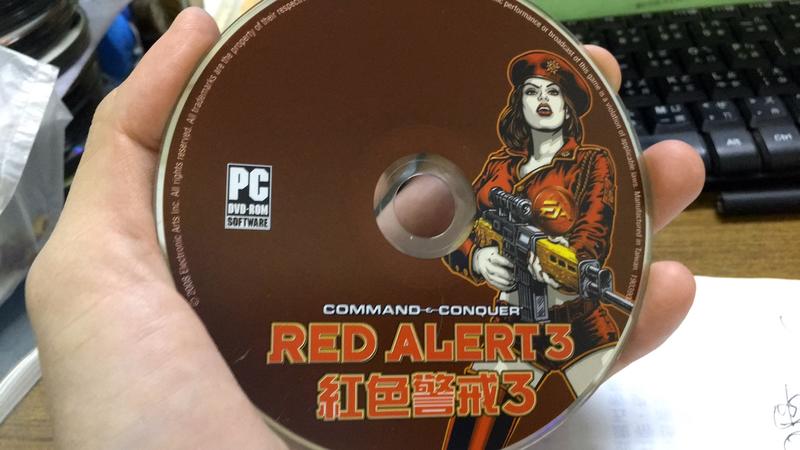 PC GAME_Command Conquer Red Alert3紅色警戒3 / 2手 電腦遊戲 Y15