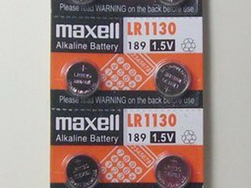 愛批發【新品】Maxell LR1130 189 LR-1130 1.5V 鈕扣電池 水銀電池 -1入 玩具電池