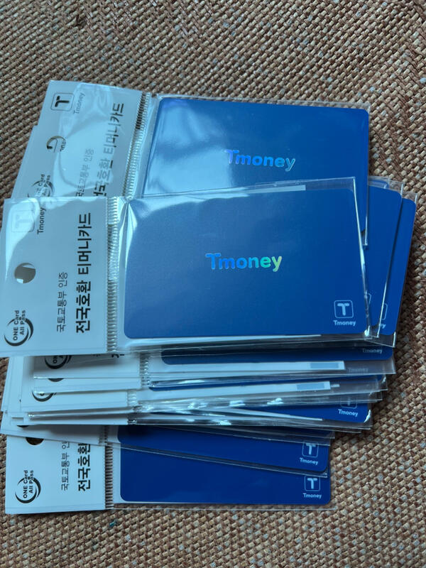 現貨 韓國  電子錢包 T-MONEY Card 交通卡 TMONEY  T MONEY