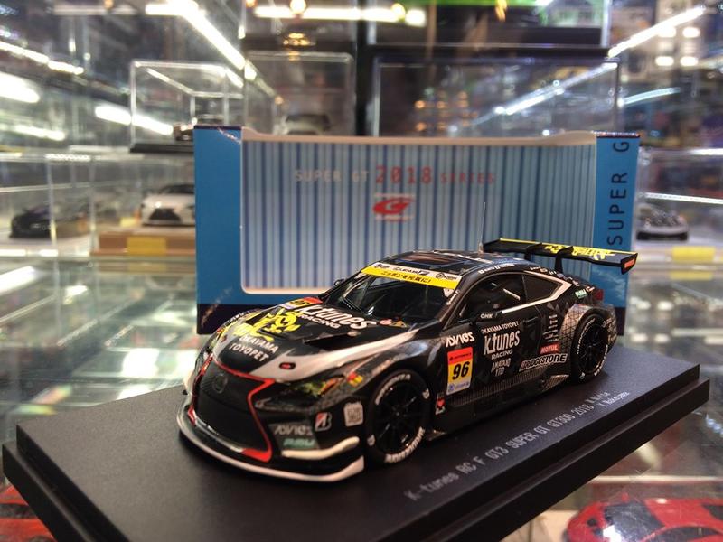 EBBRO 45651 K-tunes RC F GT3 SUPER GT GT300 2018 1/43 - 總代理商