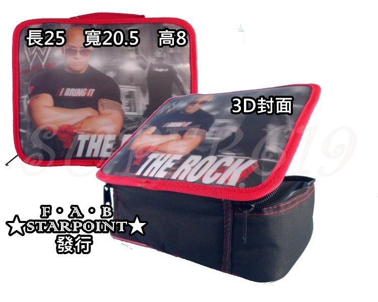 ㊣SUPER619㊣ WWE The Rock Lunch Kit 巨石強森 便當袋