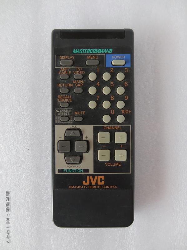 JVC 傳統電視遙控器