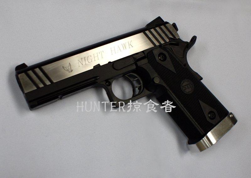 掠食者】全新KSC STI NIGHT HAWK 4.3 全金屬客製100%仿真深刻印瓦斯BB