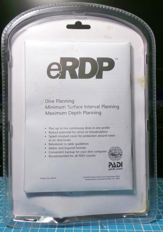電子式 休閒潛水計畫表 eRDP PADI Electronic Recreational Dive Planner 露天市集 全台最
