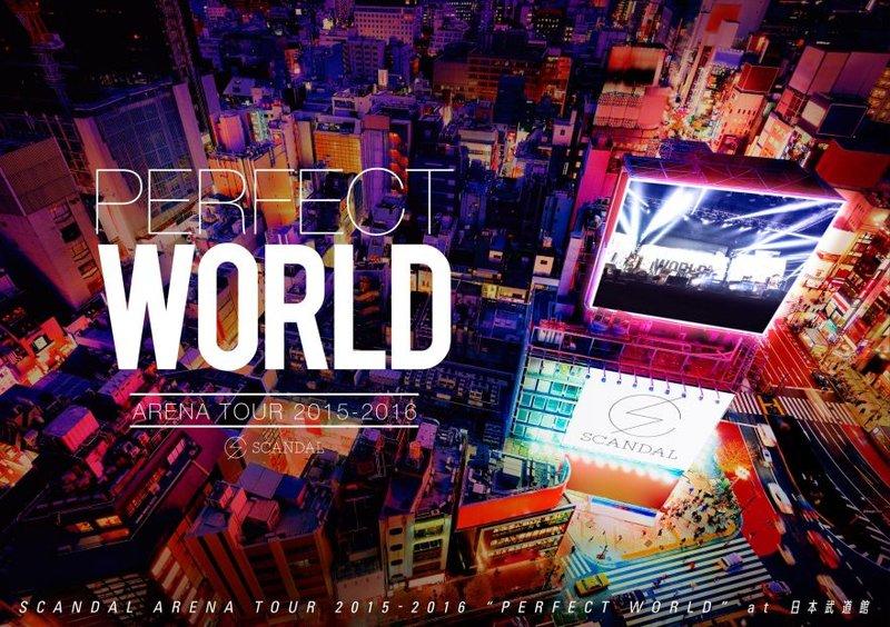 代訂 4/13 ESXL-92 SCANDAL TOUR 2015-2016「PERFECT WORLD」藍光