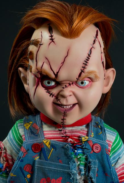 【撒旦玩具 SatanToys】預購 TOT 恰吉 Chucky 鬼娃 玩偶 1比1 破臉版 可動 恐怖電影玩具