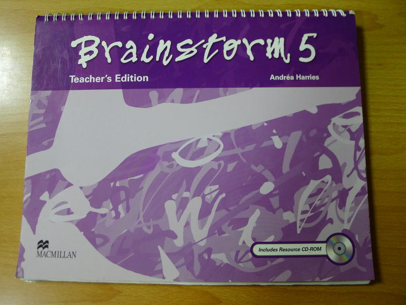 綠頭鴨書坊【庫存出清6折】《Brainstorm 5 Language Teacher's Book附CD 》