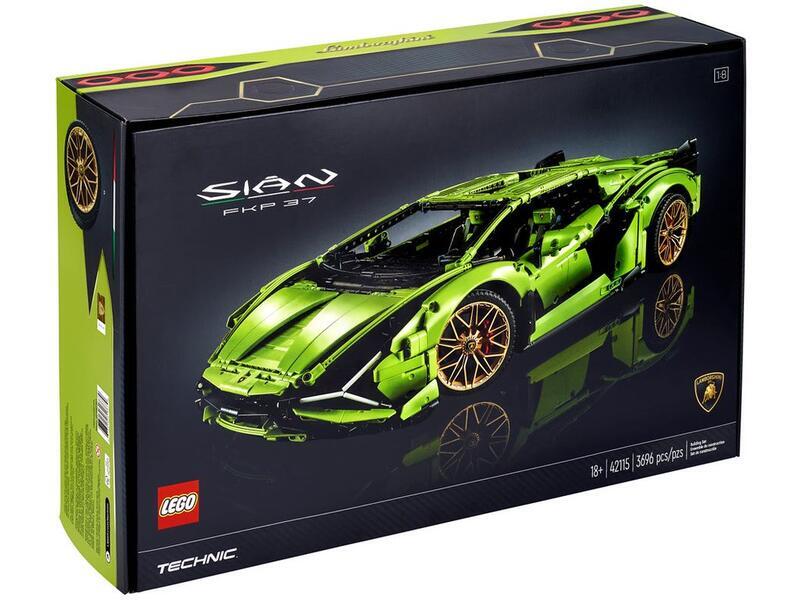 現貨 樂高 LEGO 42115 藍寶堅尼 Lamborghini 1/8 Sián FKP 37 3696pcs