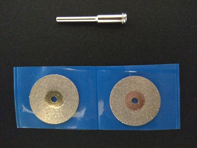電磨機玉石鋸片20mm~50mm(2鋸片加3mm連接桿1支) 金剛砂切割片 金剛砂鋸片 玻璃切割片