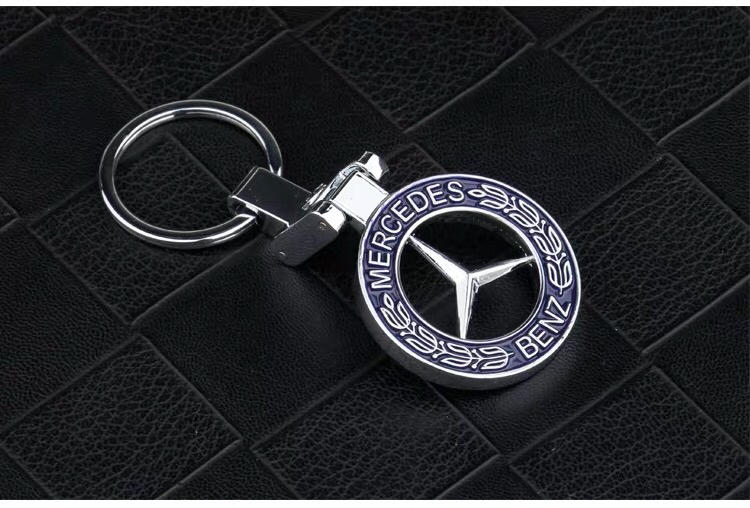賓士 原廠 稻穗 藍 原廠標 汽車 遙控 鑰匙圈 鑰匙扣 鑰匙環 w204 CLA GLA W210 w212 s211