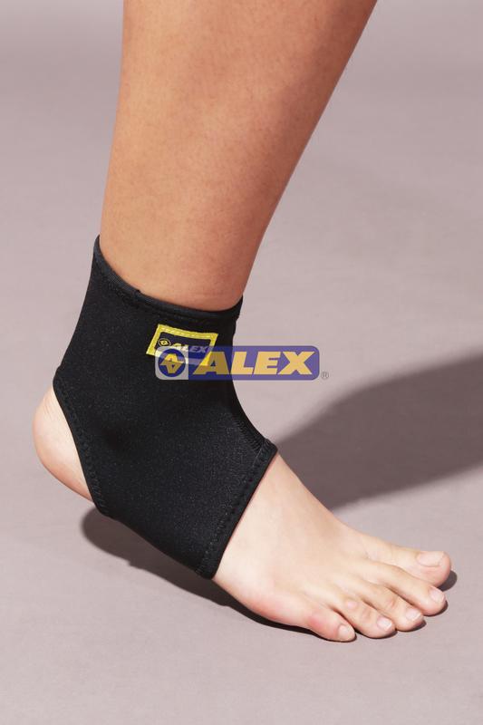 (布丁體育) ALEX  台灣製造 T-46 腳踝束套(單支) 另賣 護膝 護腕 護肘 護踝 護腰 護腿