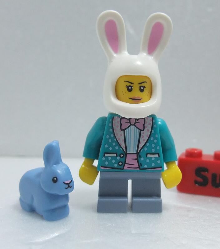 【積木2010】樂高 LEGO 兔子小孩 + 兔子 / BAM