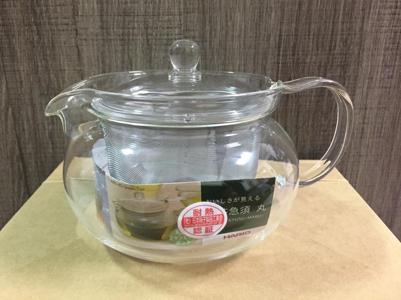 Hario CHJMN-70 茶茶急須 丸 750ml 花茶壺（玻璃無毛細孔，不同於陶瓷製品，口感較乾淨）現貨