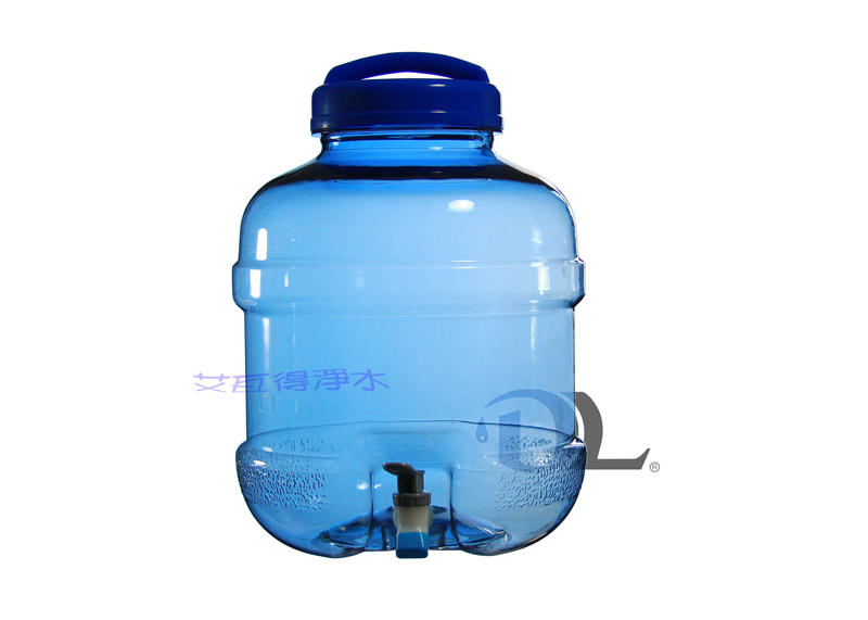 【艾瓦得淨水】台灣製造 PC水桶 手提附水龍頭 食品級pc材質 提水桶 儲水桶 飲水桶 喝水桶 13公升(3加侖)FDA