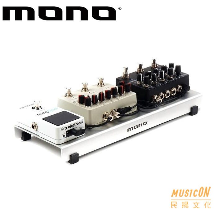 【民揚樂器】效果器盤 MONO Lite 銀  進階便攜型
